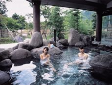 日光市温泉保養センターやしおの湯露天風呂
